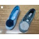 Zapatilla cosdam plana fuji celeste o gris tallas 35 al 41