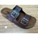 Sandalia bio marrón hebillas tallas 40 al 45